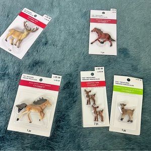 NEW lot of miniature animals for Christmas or fairy village